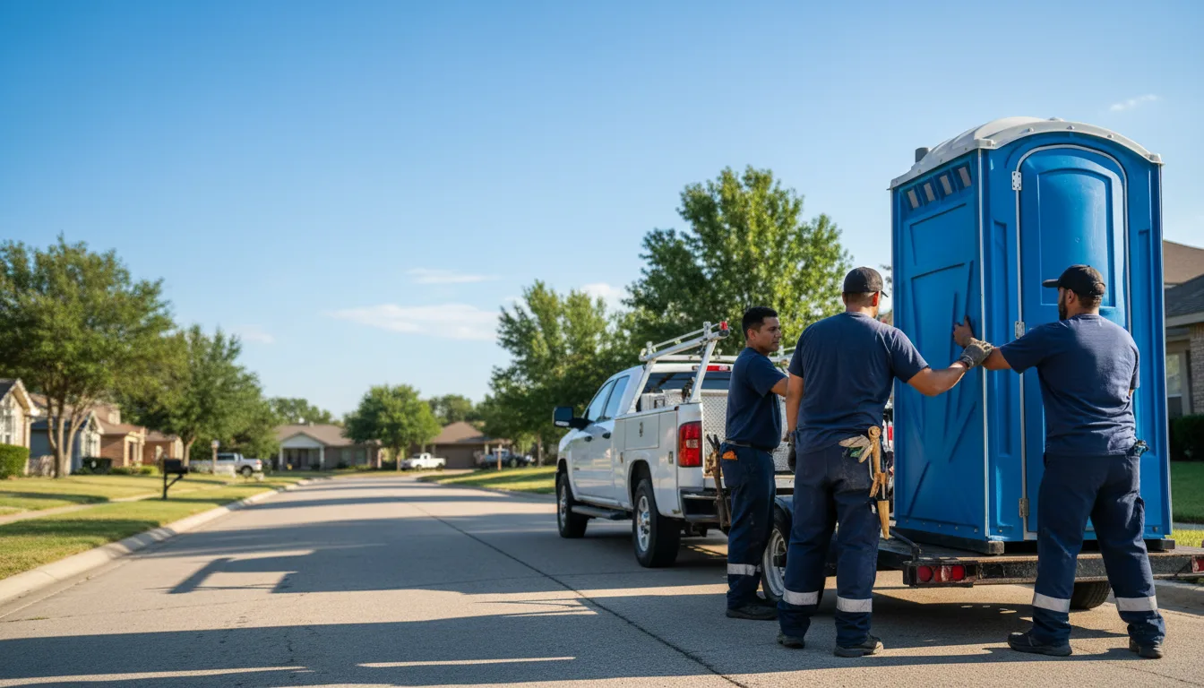 Portable Toilet Rental in Crewe, VA near me